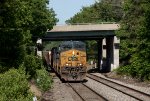 CSXT 464 Leads M427 at Wells